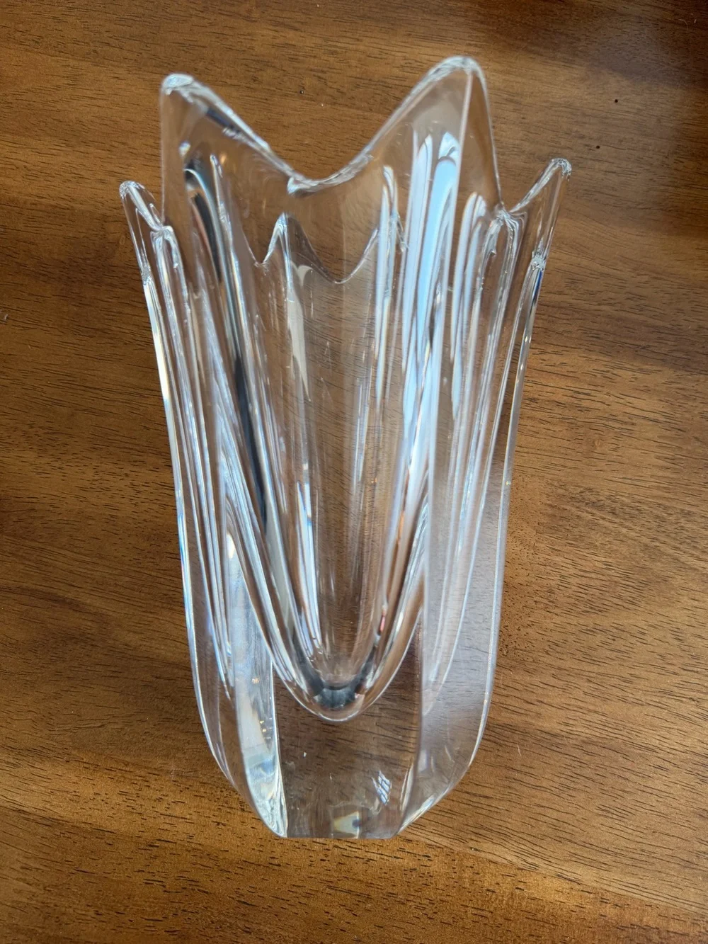 Vintage Signed Orrefors Sweden Belle Tulip Crystal Vase – Swedish Art Glass